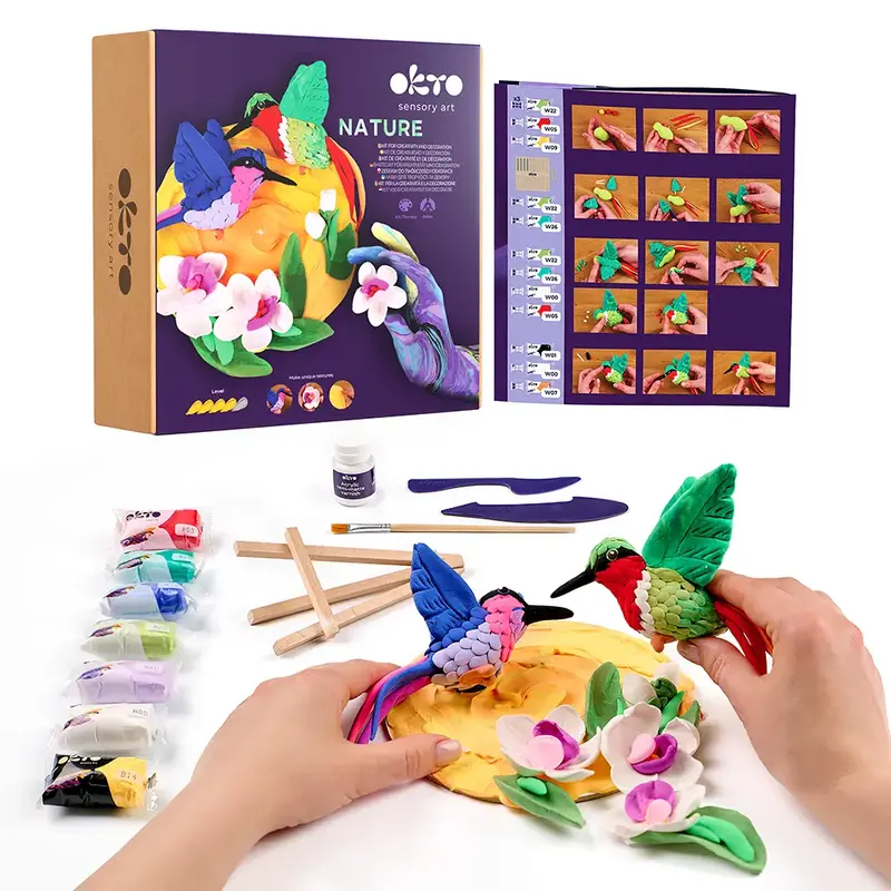 3D Creative Kit "Nature" - Hummingbirds