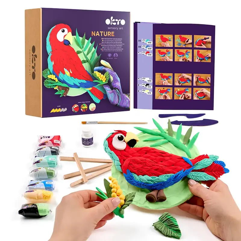 3D Creative Kit "Nature"– Macaw