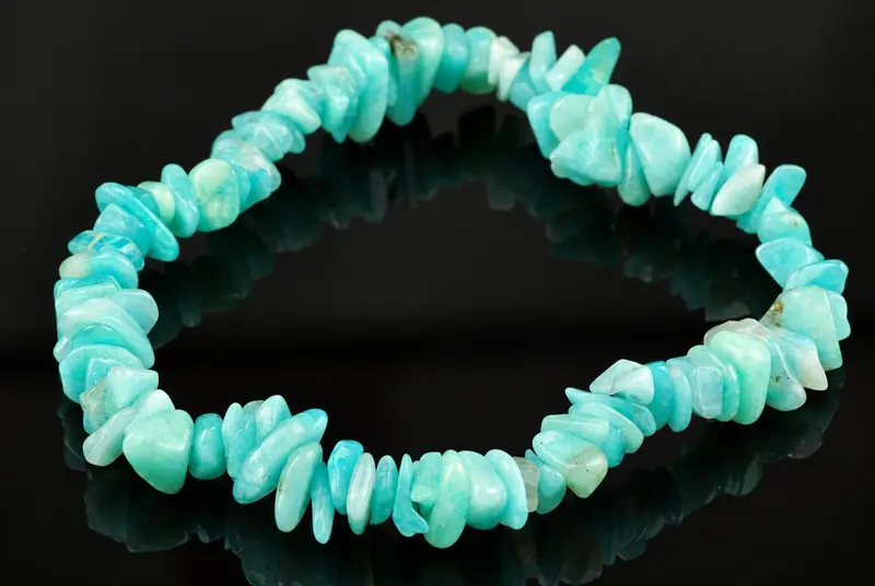 Amazonite bracelet – Chips