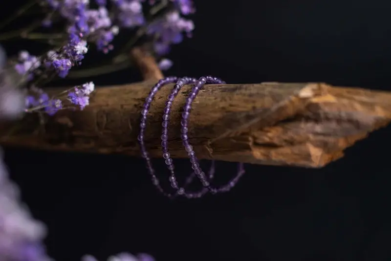 Amethyst bracelet – 3-4mm
