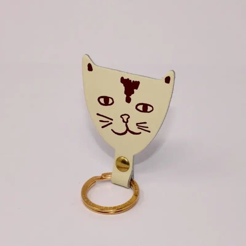 Brelok Cat head cream