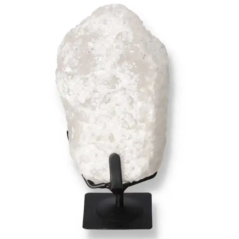 Bubble Clear Quartz on Stand 572347