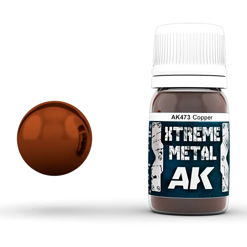 Copper 30ml - Farba Metaliczna Xtreme Metal