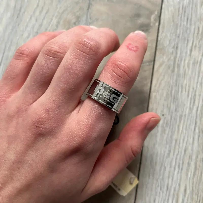 Dolce & Gabbana DJ0836 Logo Ring