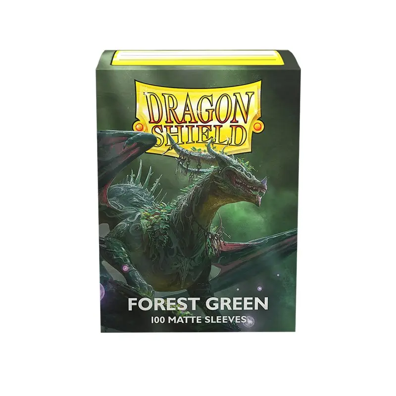 Dragon Shield - Matte Sleeves - Forest Green (100 Sleeves)