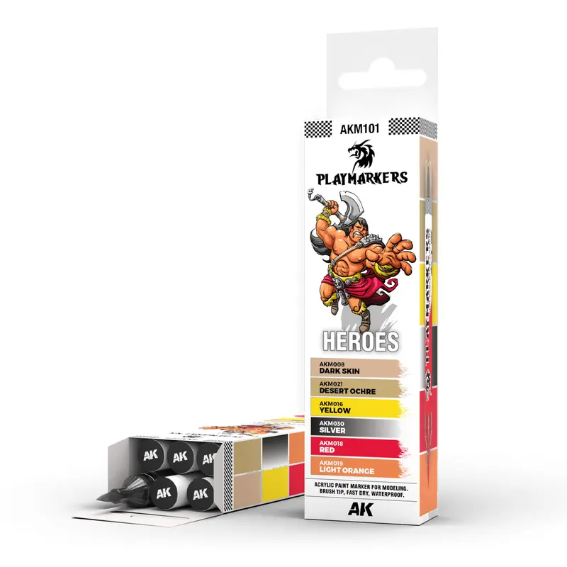 Heroes - Playmarker Set - Zestaw Markerów
