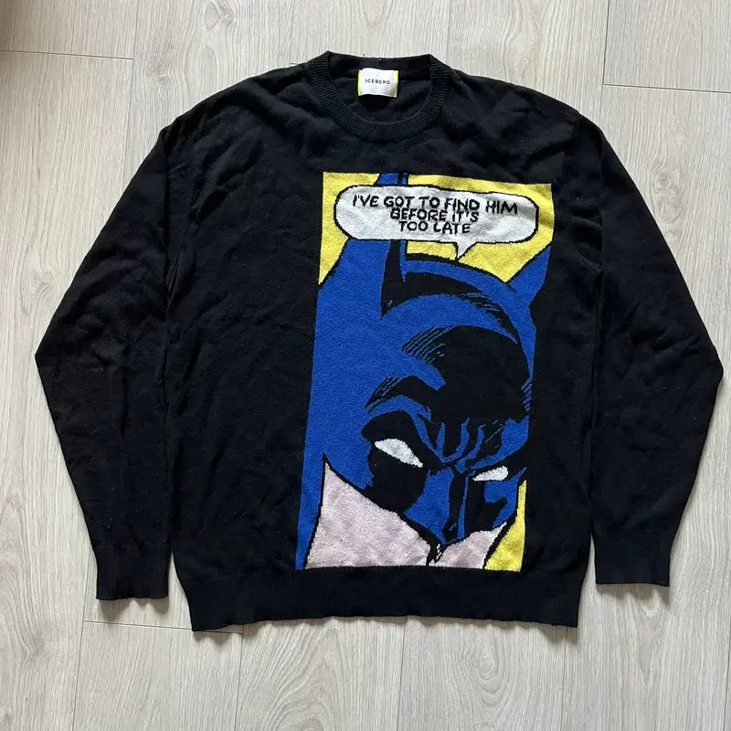 Iceberg Batman 2016 Black Sweater