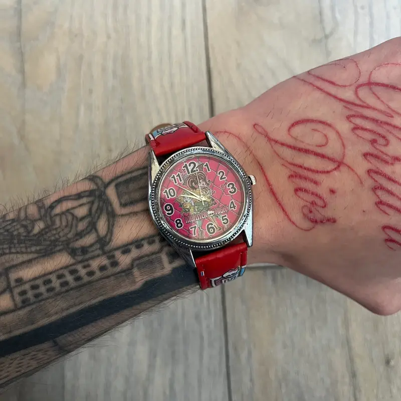 Monster High Red & Pink Kids Watch