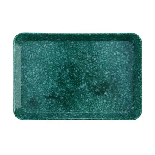 Prostokątna Taca M - Dark Green