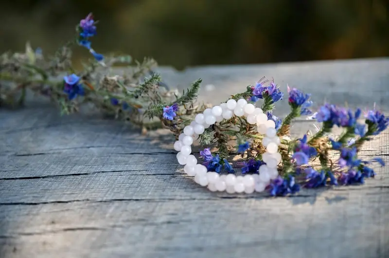 Rose quartz bracelet – DNA