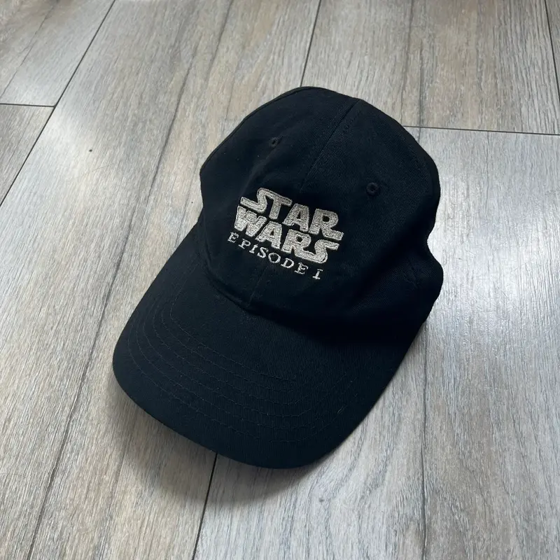 Star Wars Episode I 90's Black Baseball Cap