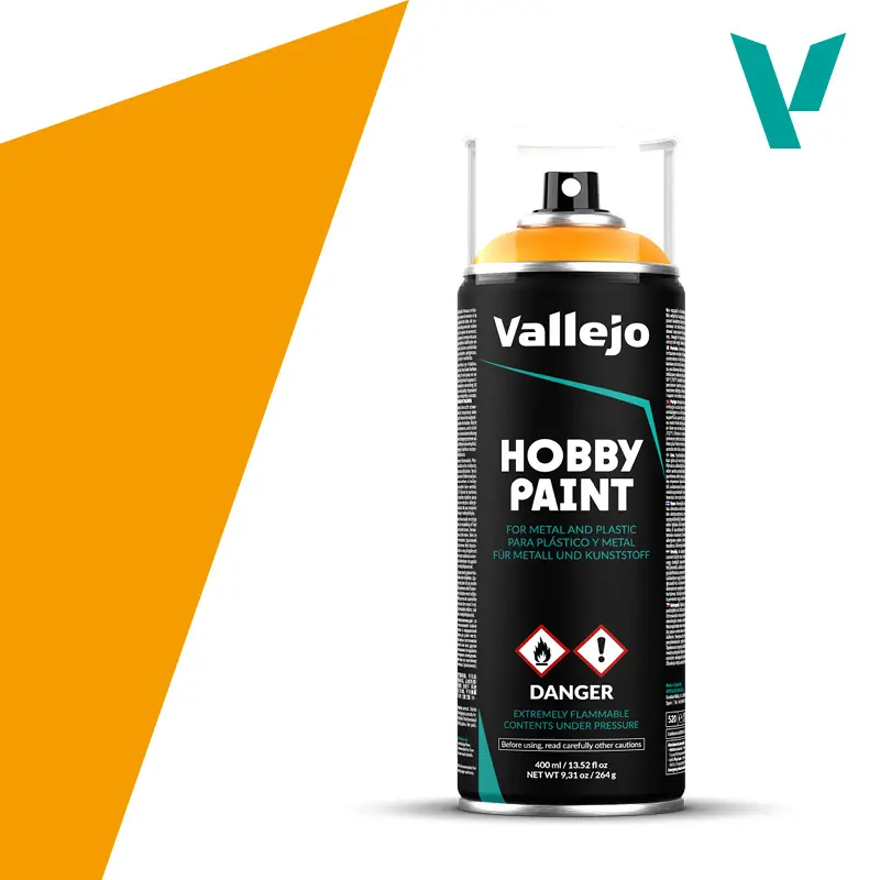 Sun Yellow 400ml - Farba w Sprayu Hobby Paint