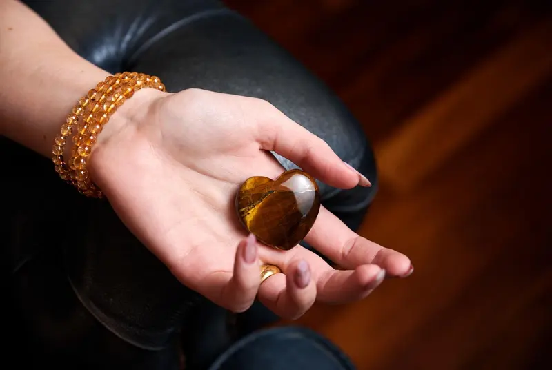 Tiger eye – Heart