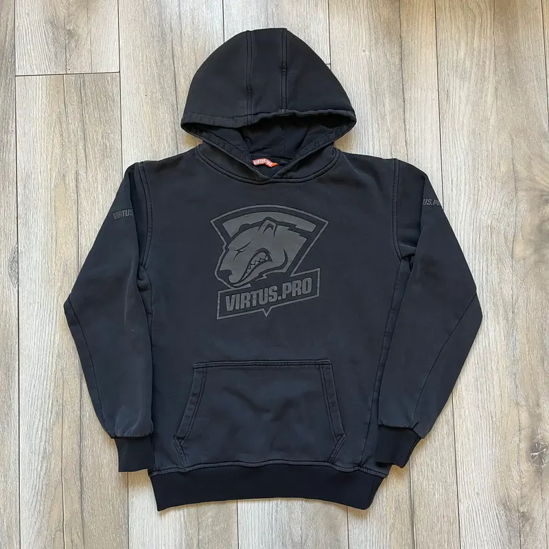 Virtus Pro 2020's Washed Black Hoodie