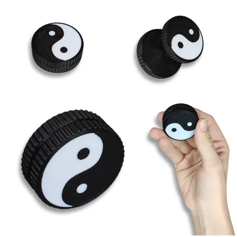 Yin Yang Magnetic Slider